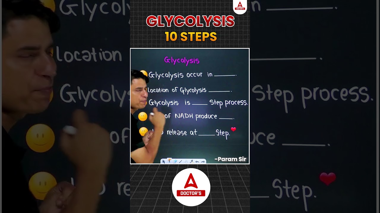 Glycolysis Explained | The Energy Powerhouse of Cells #shorts #glycolysis #cellenergy #glucose #ATP