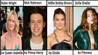 Damsel Movie Full Cast Real Name|| Milie Bobby Brown New 2024 Movie|| World Celebrities
