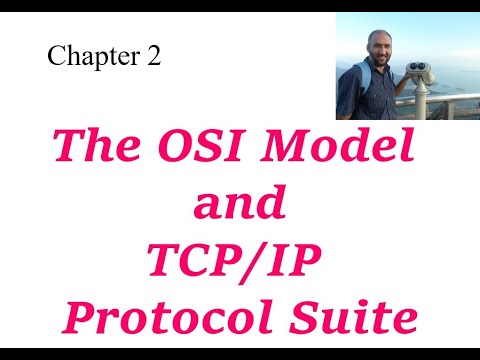 محاضرة عن طبقات الشبكات OSI Model  و TCP/IP ووظائف عن كل طبقة