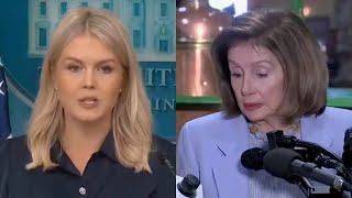 Karoline Leavitt Just Exposed Nancy Pelosi’s $400 Million Net Worth