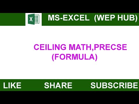 #FORMULA GOOGLE SHEET || CEILING MATH,PRECSE || PART 23 ||