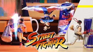 Street Fighter Series: Ryu, Sakura, Chun Li’s Ultra Combo| Stop Motion
