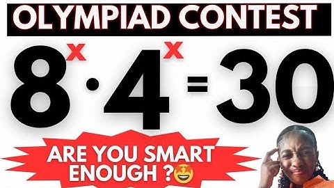 USA | Can you solve this beautiful Math Olympiad Algebra problem? #algebra 