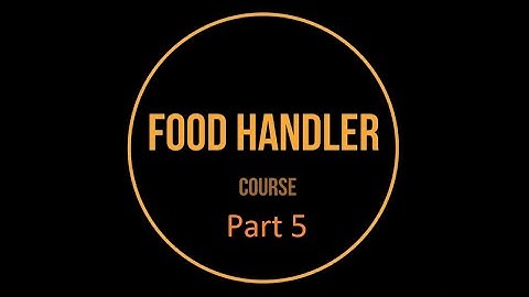 Food ✅ Handler Course safety coaching Part 5 Cross contamination staff illn