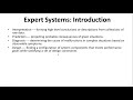 AI WK 02-V1 - Introduction to Expert Systems
