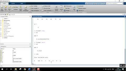 Pengantar Mode Interaktif pada MATLAB