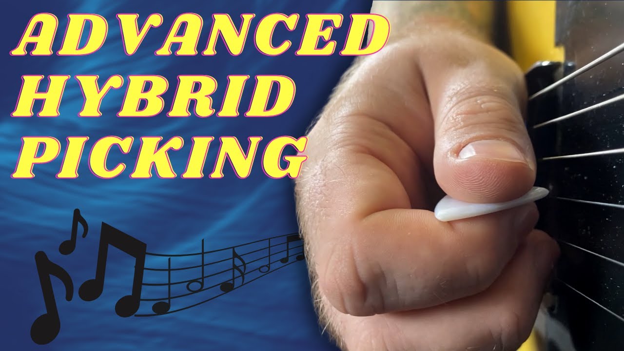 Advanced Hybrid Picking Guitar Lesson Finger Independence & Rolls