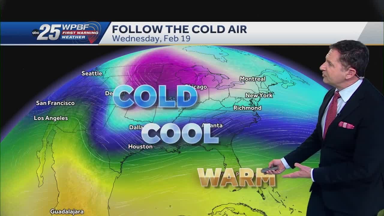 Several cold fronts and chances for rain across South Florida - YouTube