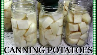 Pressure Canning Potatoes | How To Can Potatoes | Canned Potatoes