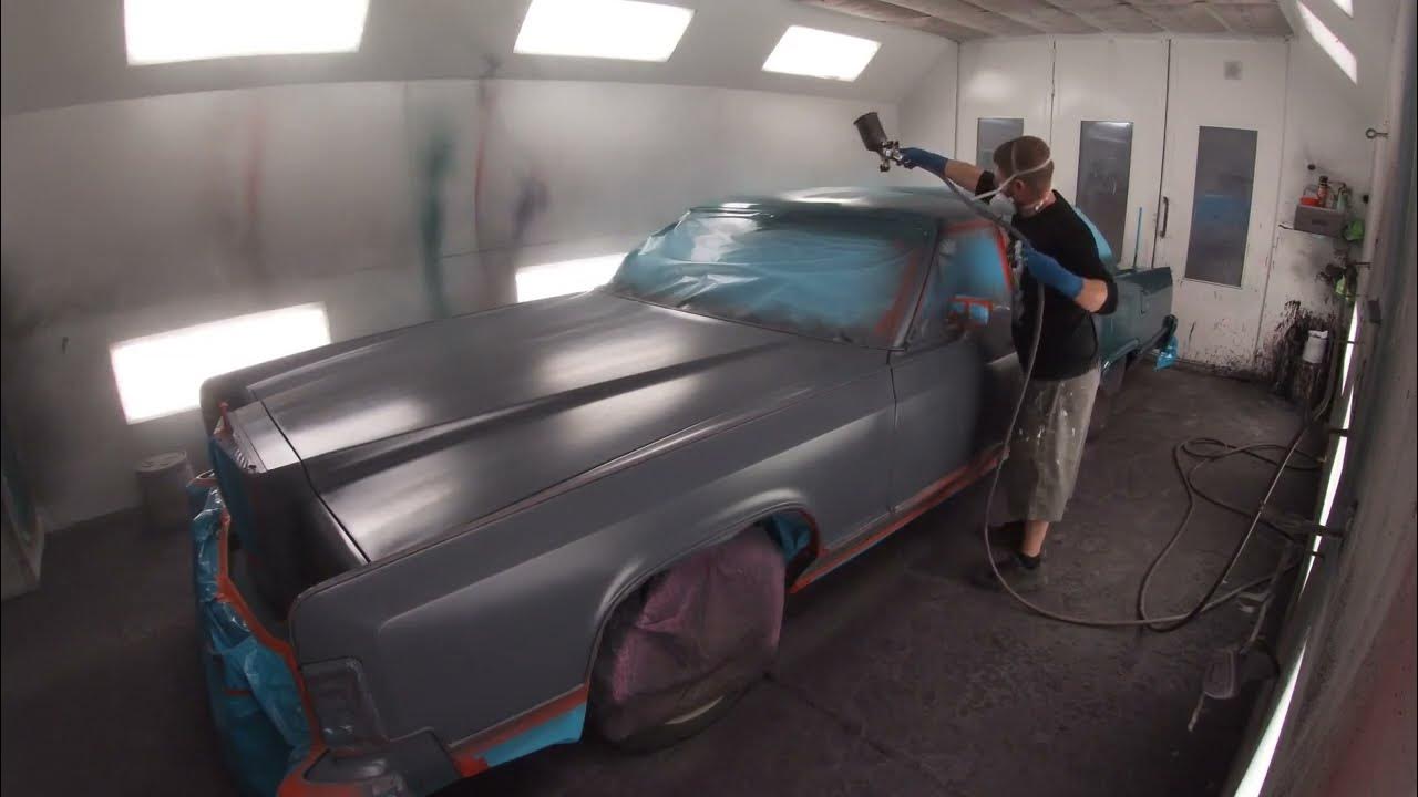 1979 Lincoln paint job base coat stage nason base YouTube