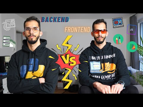 Backend vs Frontend in Under 3 Minutes // Tech Explained in under 3