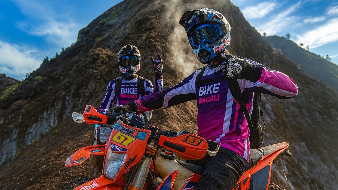 Wjechaliśmy na Czynny Wulkan | Enduro na Bali