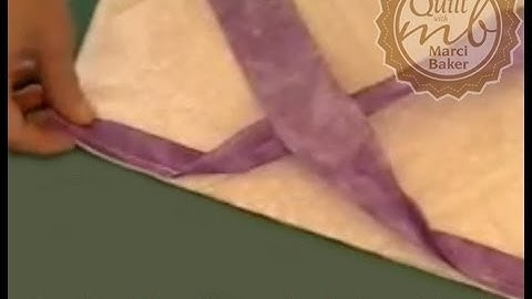 Quilt Binding: Joining Ends