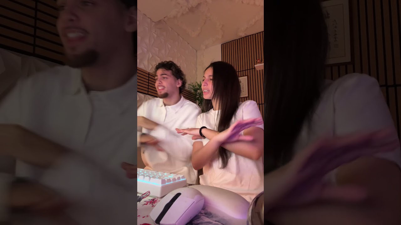 On a pas fait exprès d’être synchro à la fin😭😅