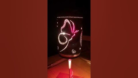 Đèn ngủ tự xoay