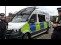 Paul and Ashlea DETAINED by police with 'Keir Starmer is a wanker!' Battle Bus!