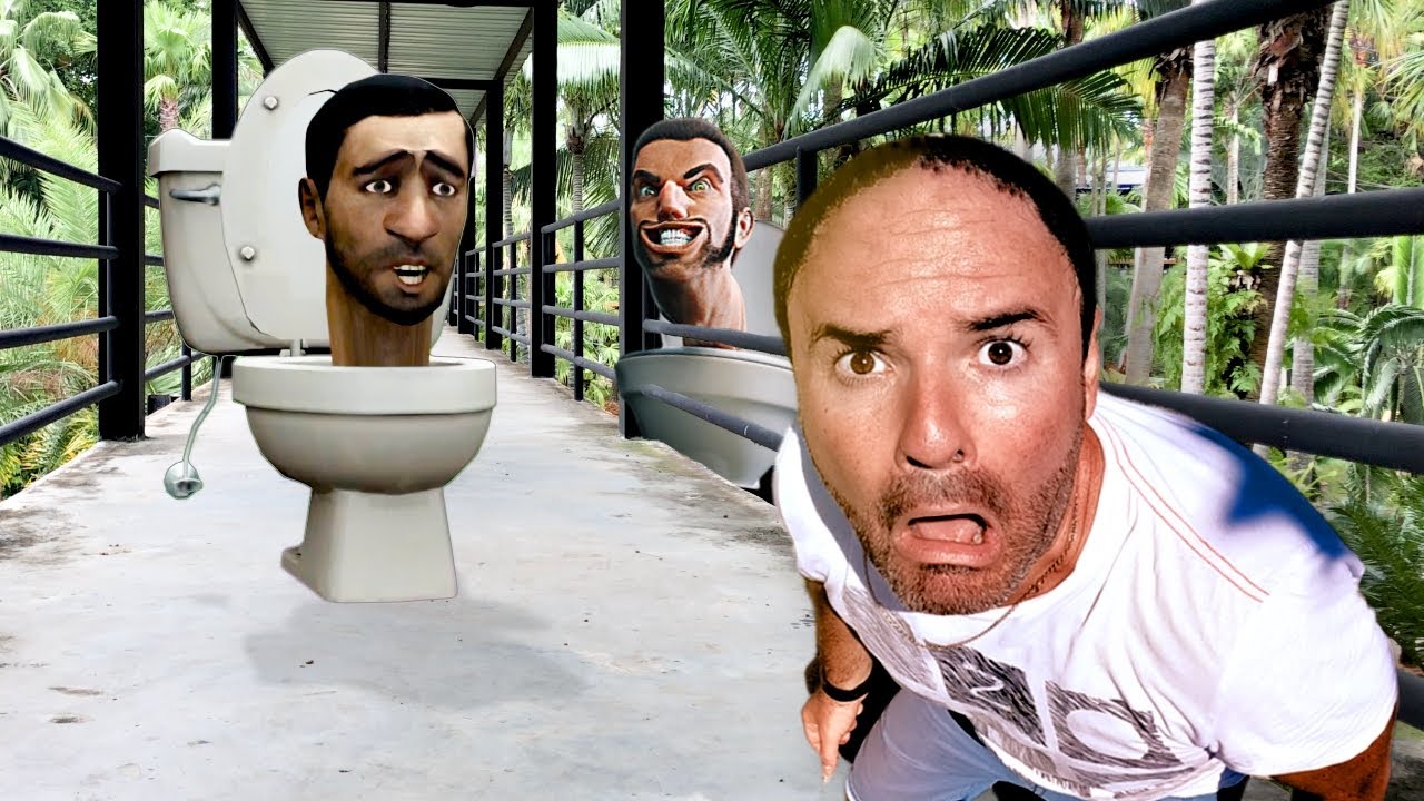 Inodoro Skibidi contra Cabeza de Sirena en La VIda Real