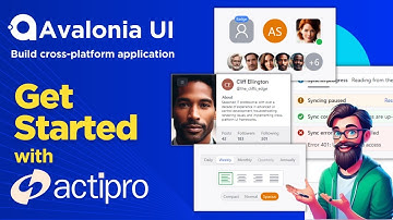 Avalonia Tutorial: Get Started with ActiPro Avalonia Controls | Visual studio | Cross Platform