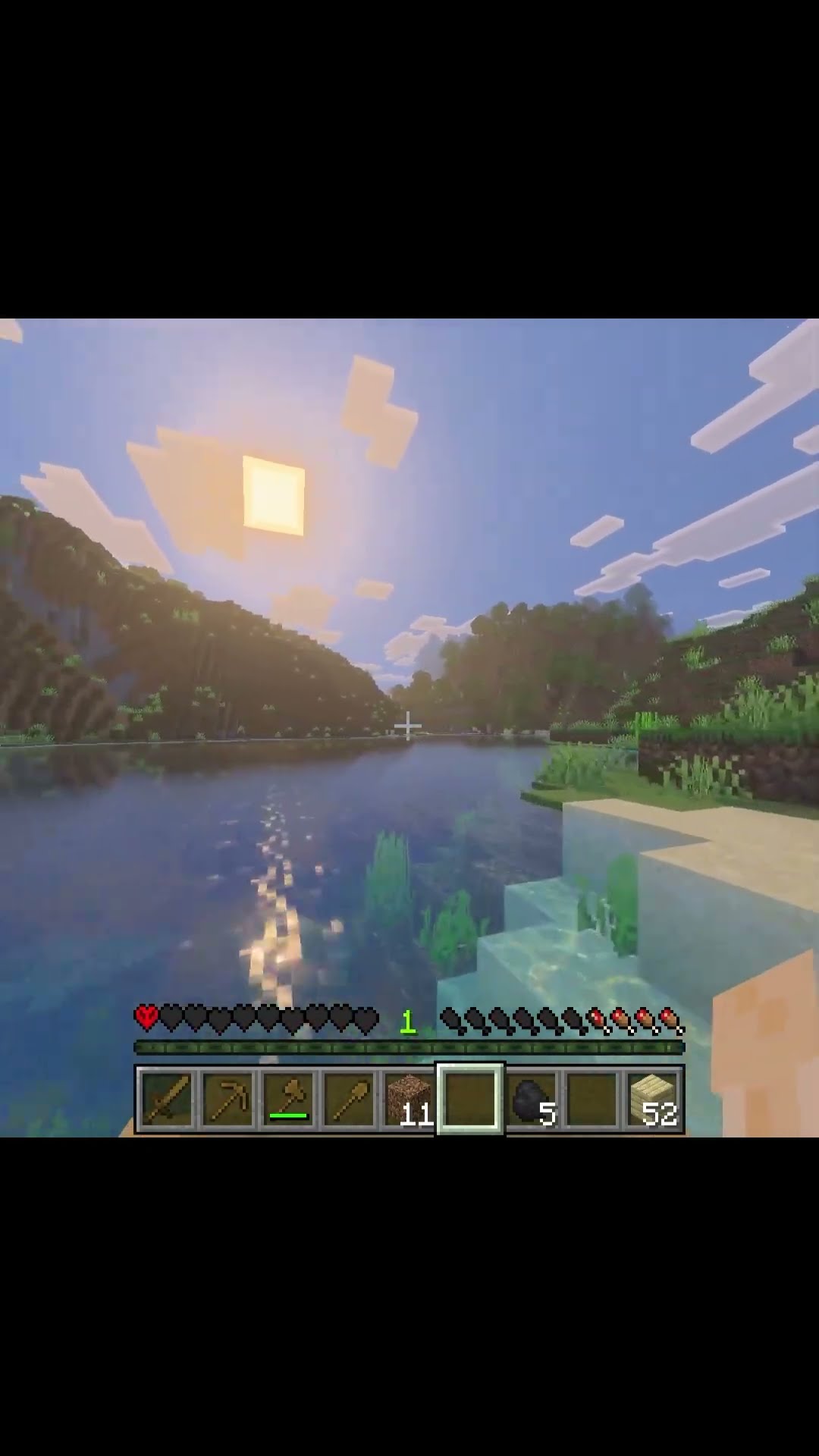 Thumbnail for I Survived Hardcore With Just One Heart #minecraft #anotherbrickinthewall #bedrockedition #gaming