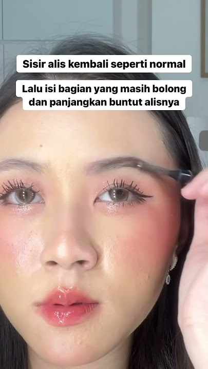 EYEBROW HACK✨ Cara ini bikin gambar alis jauh lebih gampang. Plis cobain hack ini!🫶