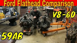 Ford Flathead Comparison:  V860 hp and 59 AB