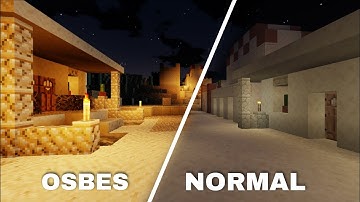 OSBES AND NORMAL l Minecraft l pocket edition l camparision l ruxe freak