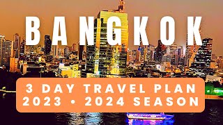Bangkok 2024 Travel guide - 3 day itinerary to Bangkok Canals, shopping, temples, Chinatown
