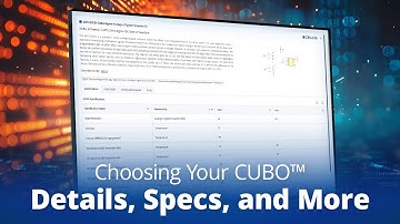 Choosing Your CUBOᵀᴹ: Details, Specs, and More