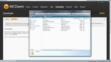How to make a Minecraft Classic Server Using MCDawn