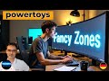 Fancy Zones als Teil von PowerToys (must have für ultrawide-Monitore)