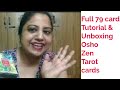 Osho zen Tarot Full Tutorial/ Tarot in hindi