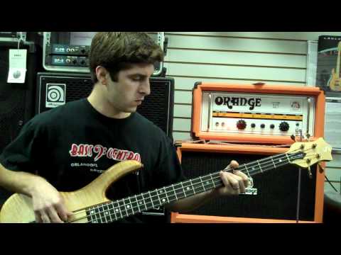 Bass Central Demonstration of Ken Smith BSR 4GN & Orange AD200B + Orange SP410 Cabinet