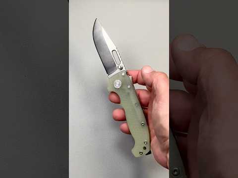 Do you think the polished blade makes my Demko AD20S knife look better in Jade G10 scales?