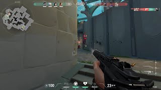 壁が割れた瞬間突進するイノシシ【VALORANT】 screenshot 2