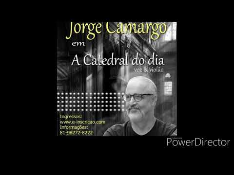Jorge Camargo. Dia 15 fevereiro às 21 horas. Teatro Beberibe /Recife.