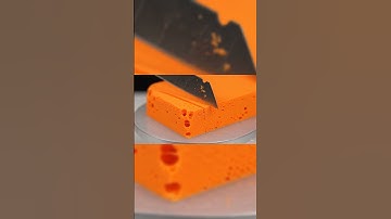 Ultra-Satisfying Honeycomb Slice 🔪 What