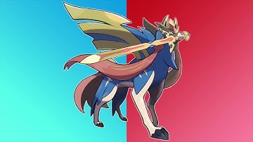 Pokemon Cries - #888: Zacian | Hero of Many Battles and Crowned Sword Formes |