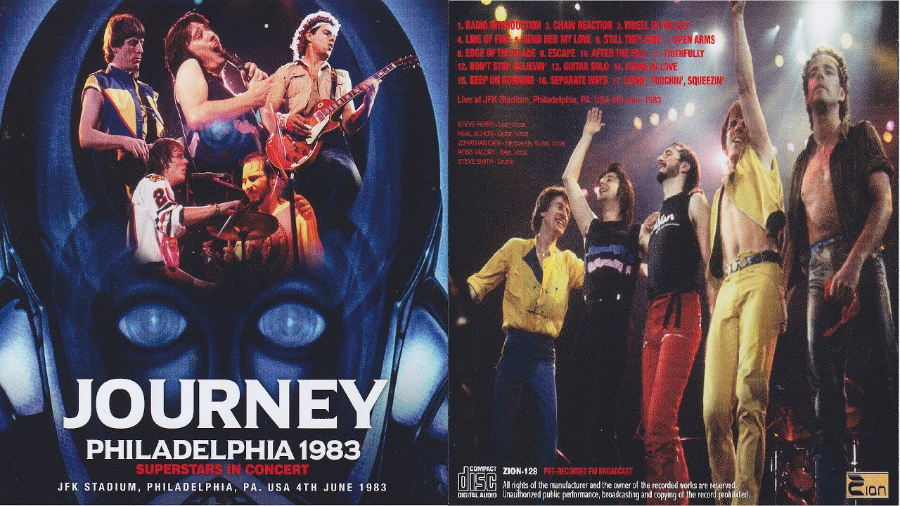 journey in concert philadelphia 1983