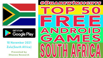 Best FREE Android Games in South Africa | 18 November 2021 | Zulu | Google Play | #DhanewInsights
