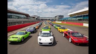 Lamborghini 60th Anniversary at Silverstone