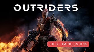 Playing the Outriders Demo | First Impressions