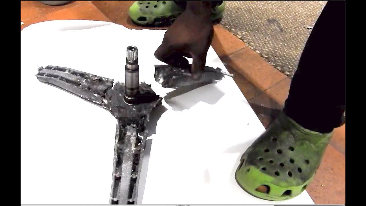 Samsung Washing Machine Drum Broken Spider Replacement YouTube