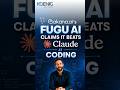 Sakana’s Fugu AI Claims It Beats Claude at Coding 🤯 #Shorts