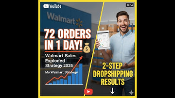 Easy 2 Step Dropshipping on Walmart Marketplace Generates 72 Orders in a Day!