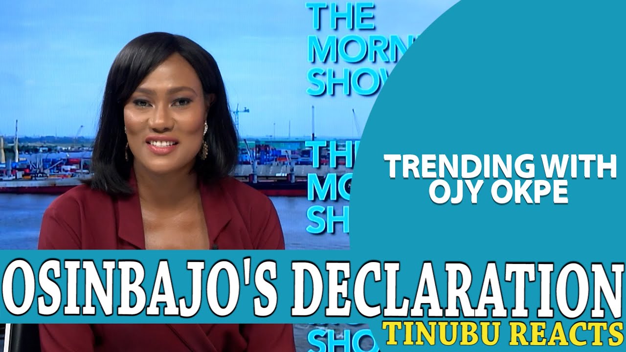 Tinubu Reacts To Osinbajo’s Declaration + Herders Mistaken For Terrorists -Trending W/Ojy Okpe
