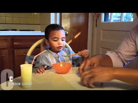 Received "THUMBS UP" from NASA Goddard FB Page. Thoughtful little Scientist, 2.5 year old Romanieo Jr., reviews subatomic particles (protons and electrons) w...