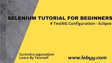 TestNG Framework-Introduction and Configuration in eclipse || Selenium Tutorial for Beginners