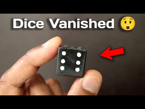 जादूगर चीजों को गायब कैसे करते हैं | Dice Vanish Magic Trick Revealed