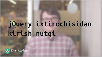 jQuery ixtirochisidan kirish nutqi | Dasturlash