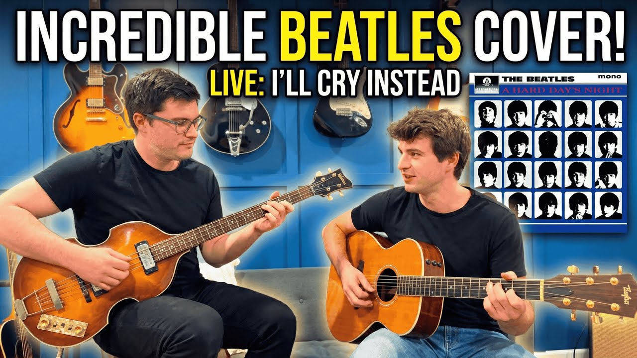 The Beatles - I'll Cry Instead (LIVE COVER) - YouTube